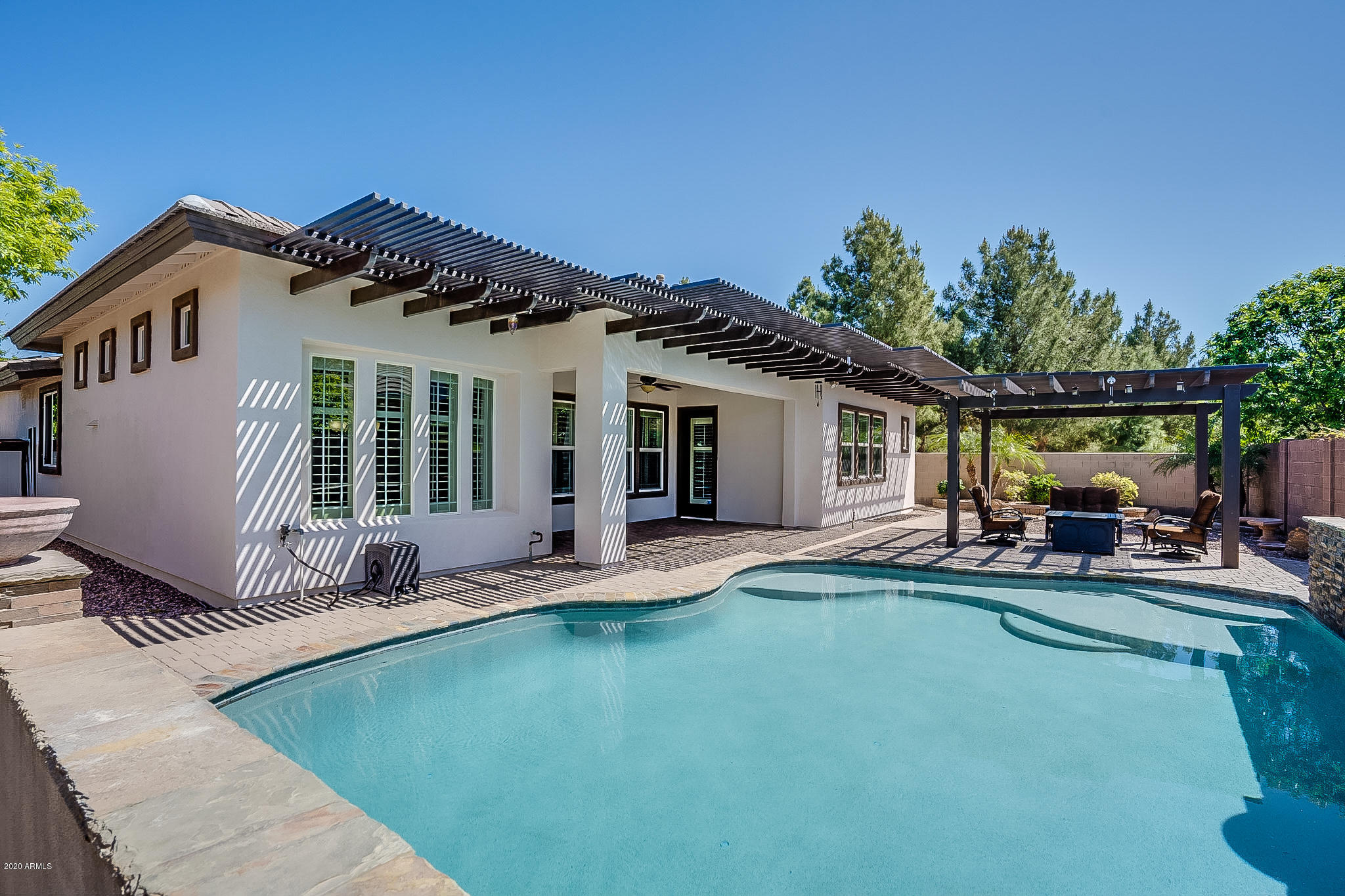 Sparkling pool