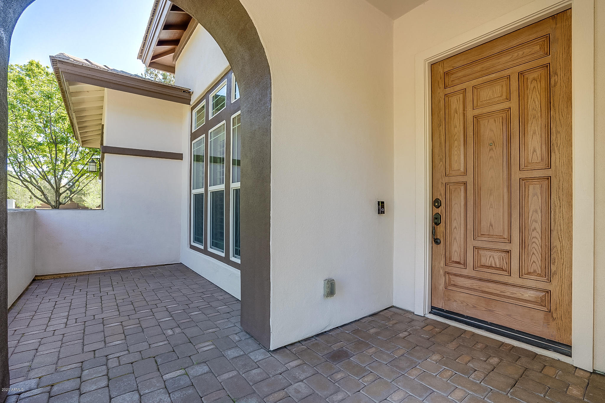 Front courtyard