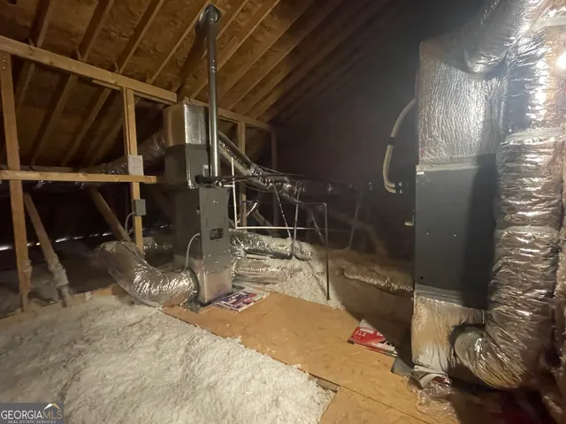 a view of a walk in closet