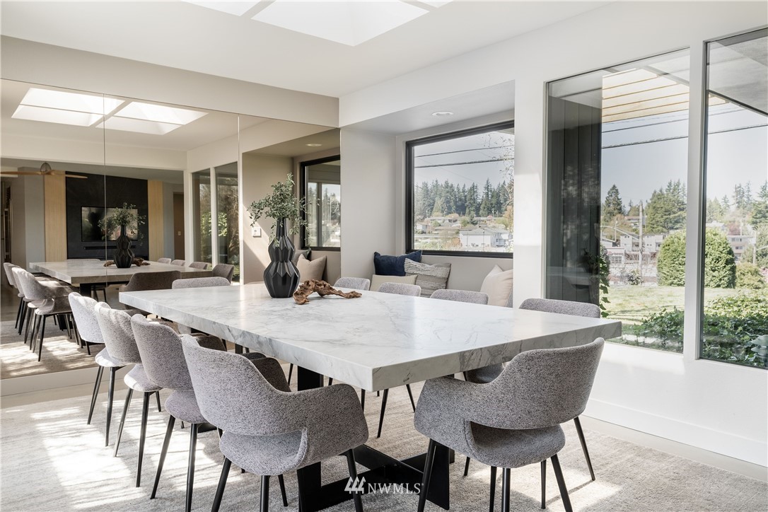 1208 48th Street Southeast Everett, WA 98203 - Photo 16 of 40 a view of a dining room with furniture window and outside view