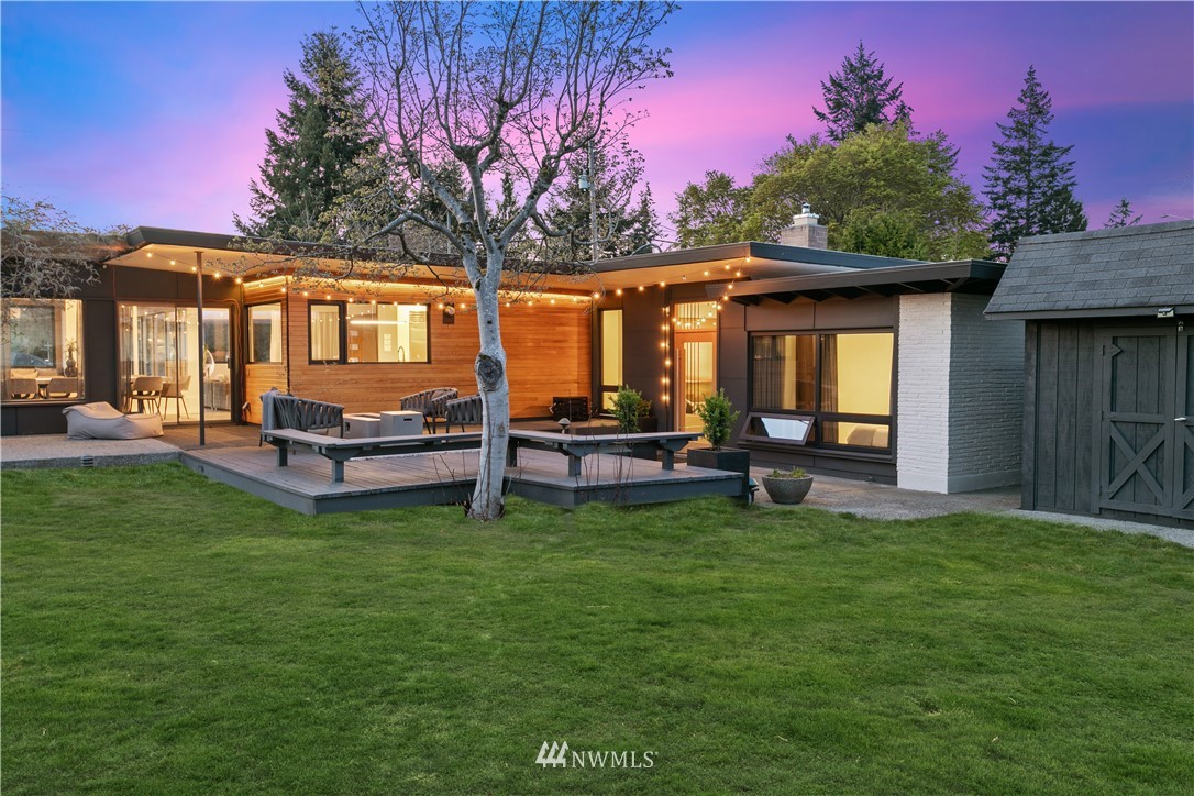 1208 48th Street Southeast Everett, WA 98203 - Photo 37 of 40 a view of a house with backyard and sitting area