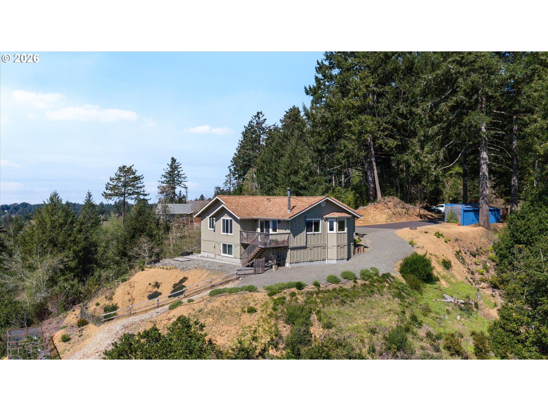 18484 Carpenterville Road Brookings, OR 97415 - Photo 37 of 48 Drone View/UAV