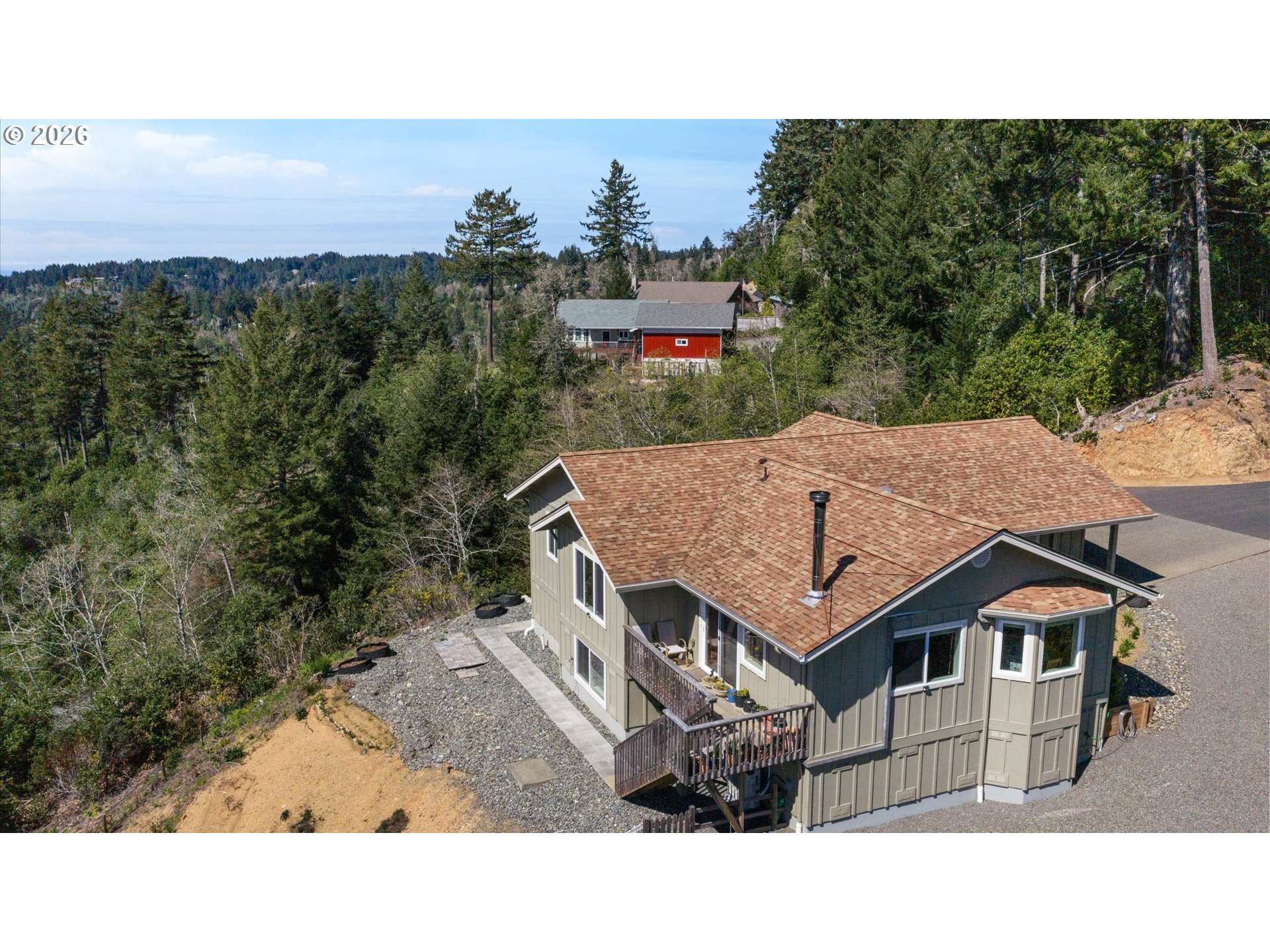 18484 Carpenterville Road Brookings, OR 97415 - Photo 38 of 48 Drone View/UAV