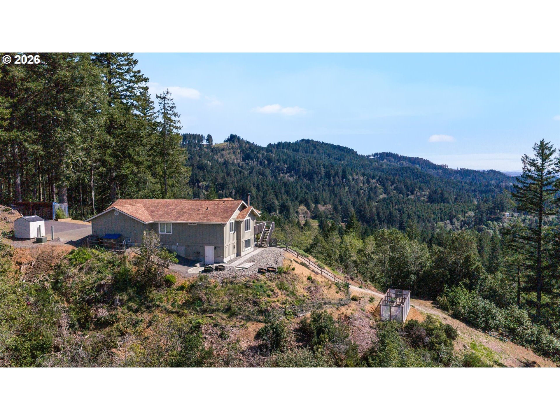 18484 Carpenterville Road Brookings, OR 97415 - Photo 39 of 48 Drone View/UAV