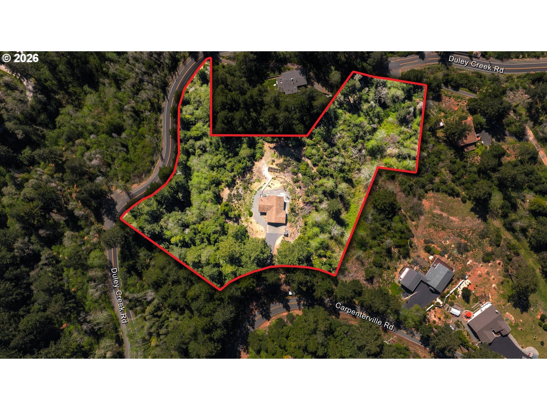 18484 Carpenterville Road Brookings, OR 97415 - Photo 46 of 48 Approximate Property Lines