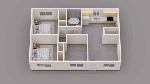 view of living room with furniture and window