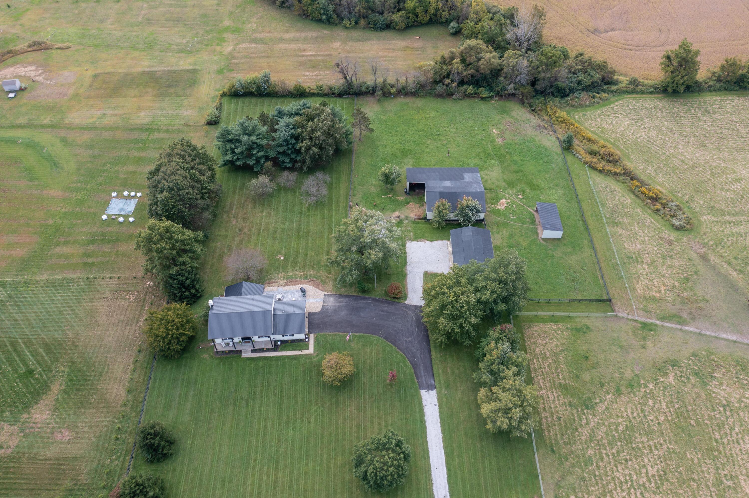 10643 Reussner Road Southwest Pataskala, OH 43062 - Photo 4 of 56 Ariel View of Property and o