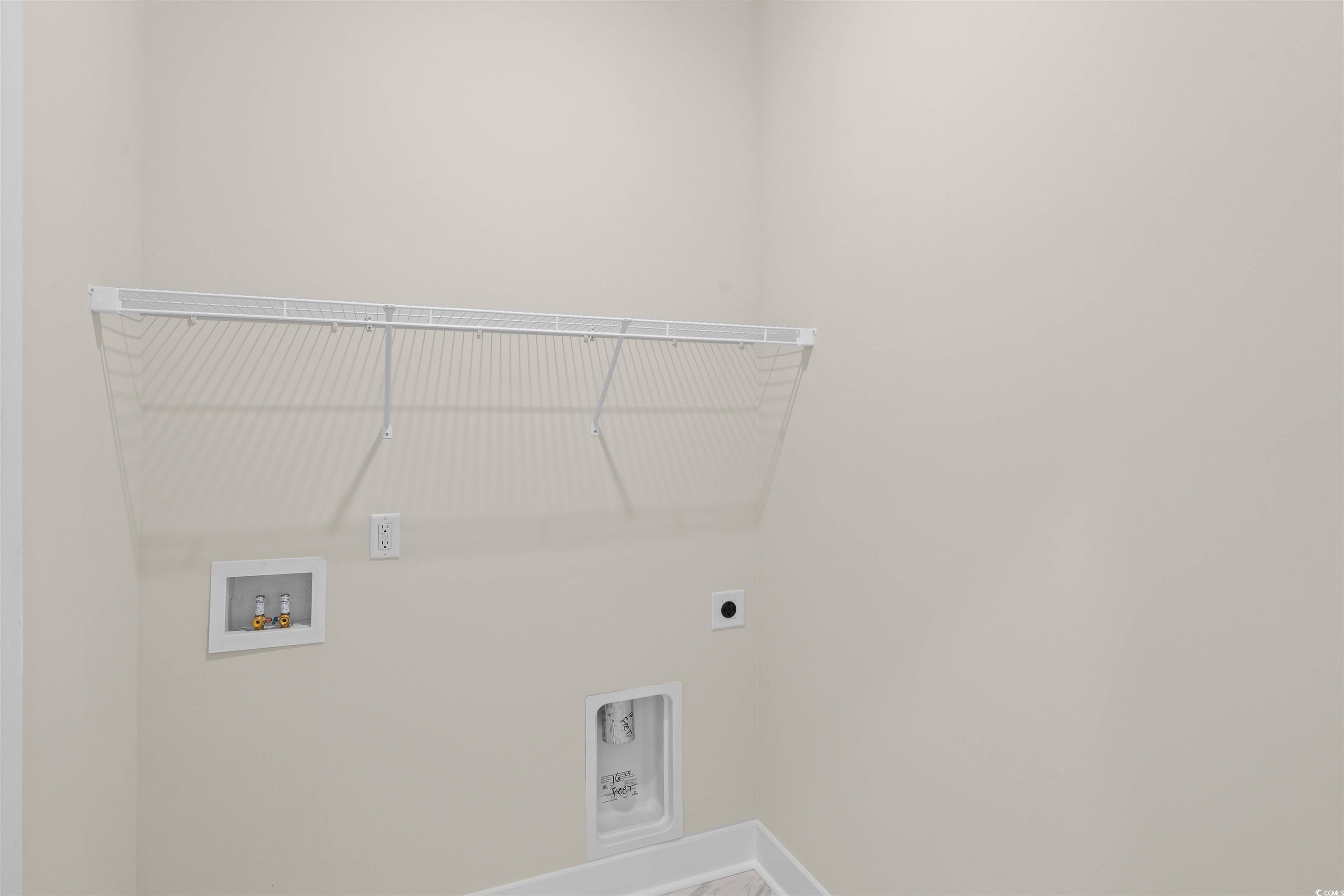 220 Atlantic Breeze Street Myrtle Beach, SC 29572 - Photo 21 of 38 Laundry room with hookup for a washing machine and electric dryer hookup