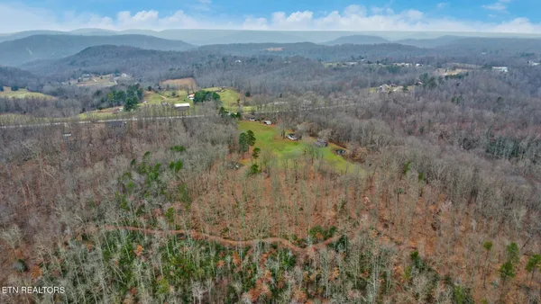a view of city and mountain view