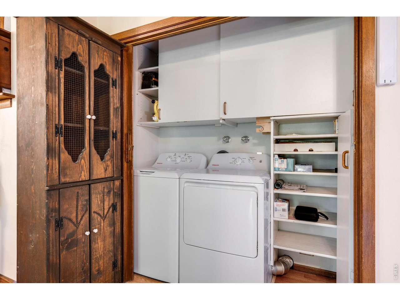 300 Ranch Acres Drive Loveland, CO 80538 - Photo 25 of 38 a utility room with closet dryer and washer