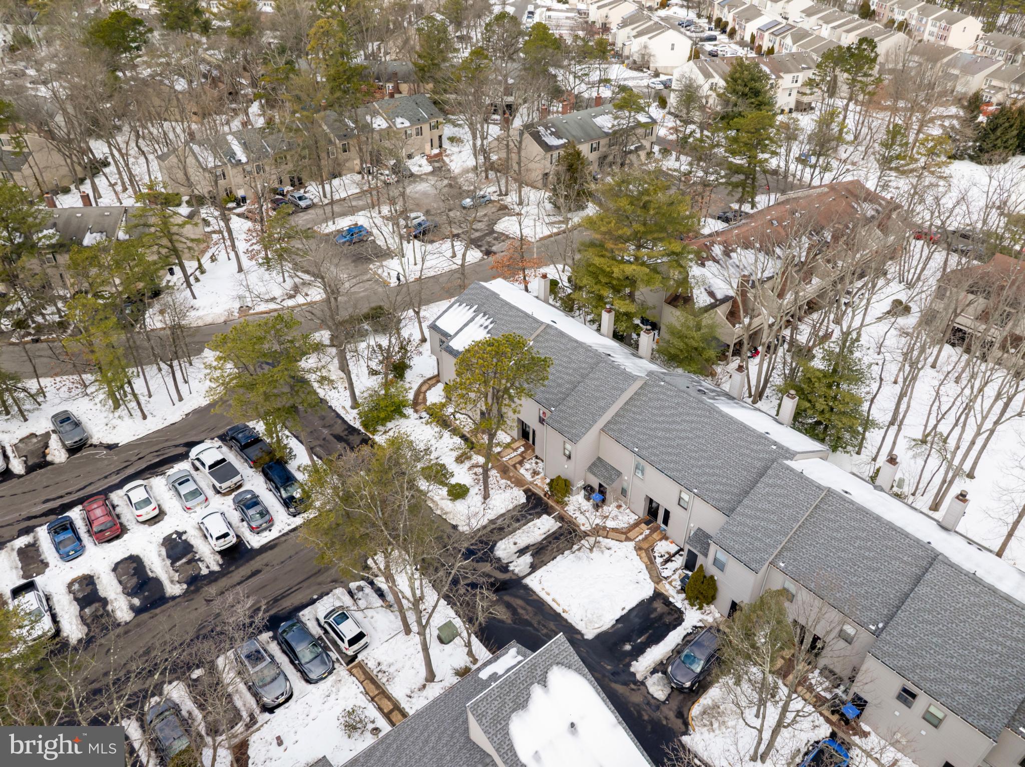 607 Bromley Estate Pine Hill, NJ 08021 - Photo 17 of 21 Snowy suburban landscape with cozy homes.