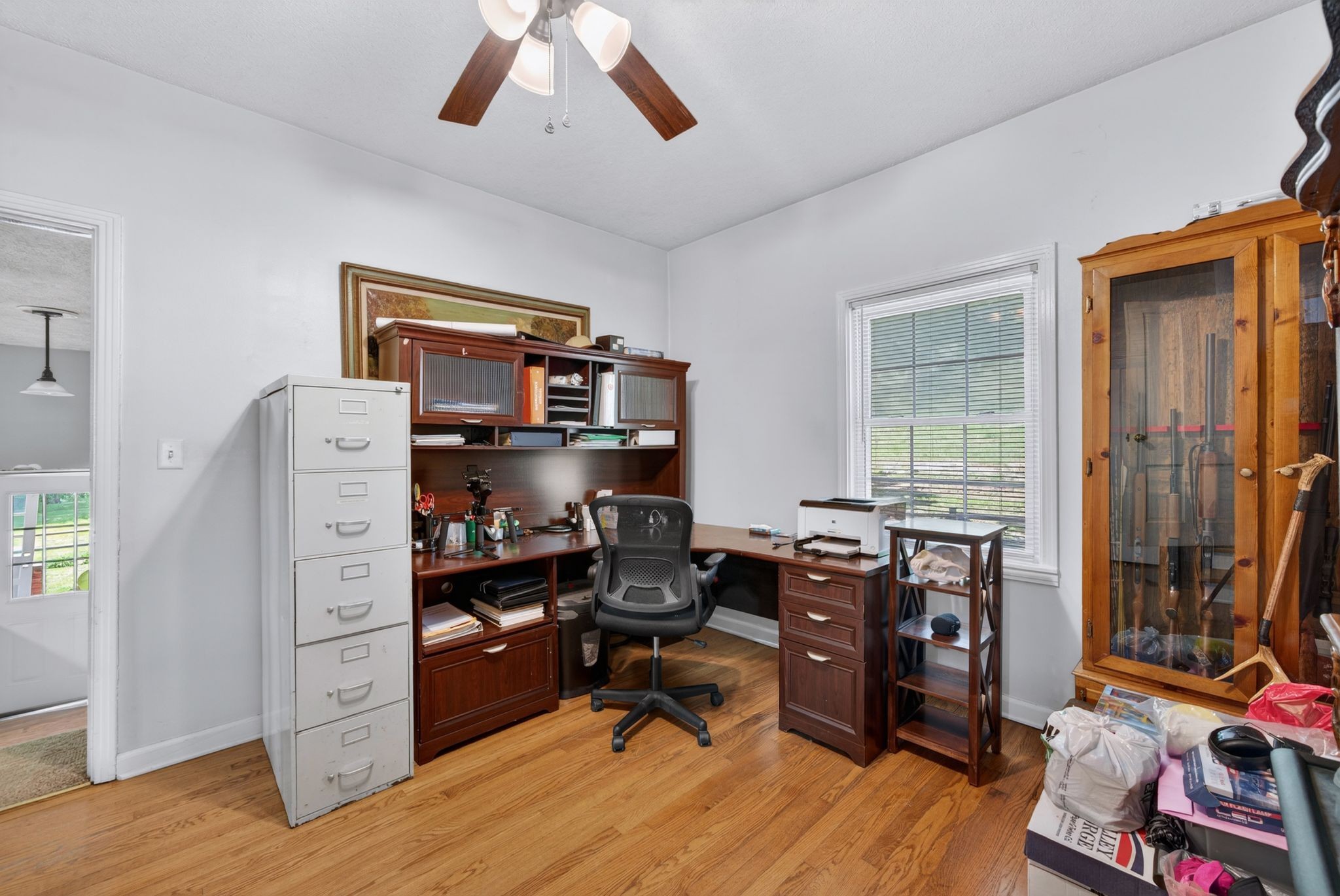 2149 Talley Road Belfast, TN 37019 - Photo 22 of 93 a view of a workspace with furniture and a window