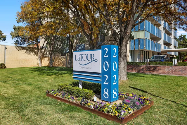 a sign on the side of the building