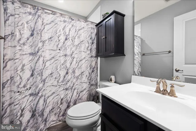 a bathroom with a sink and a toilet