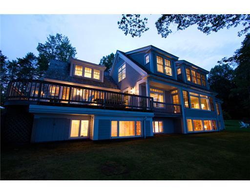 25 Castle Road Freeport, ME 04032 - Photo 23 of 25 Exterior Back. The beauty of the...