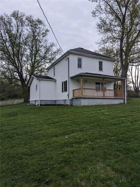 a house view with a outdoor space