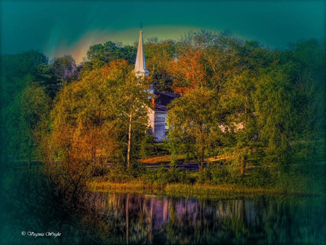 32 Lower Falls Road Orland, ME 04472 - Photo 8 of 22 View at sunset