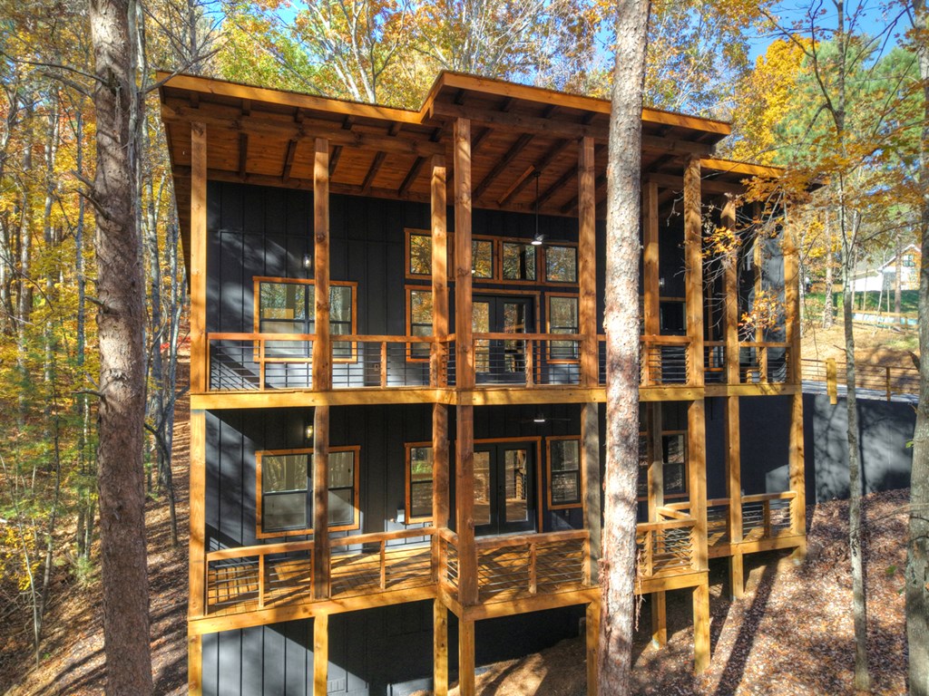 85 Duck Cove Morganton, GA 30560 - Photo 36 of 36 front view of a house with a street