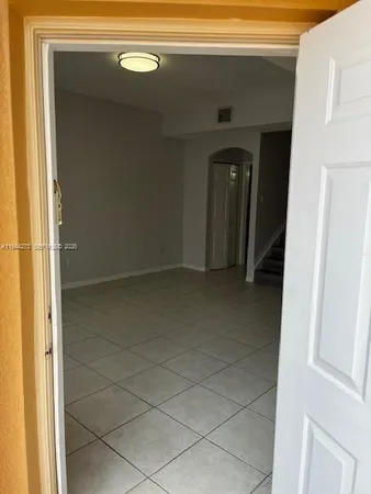 a view of a livingroom with a furniture