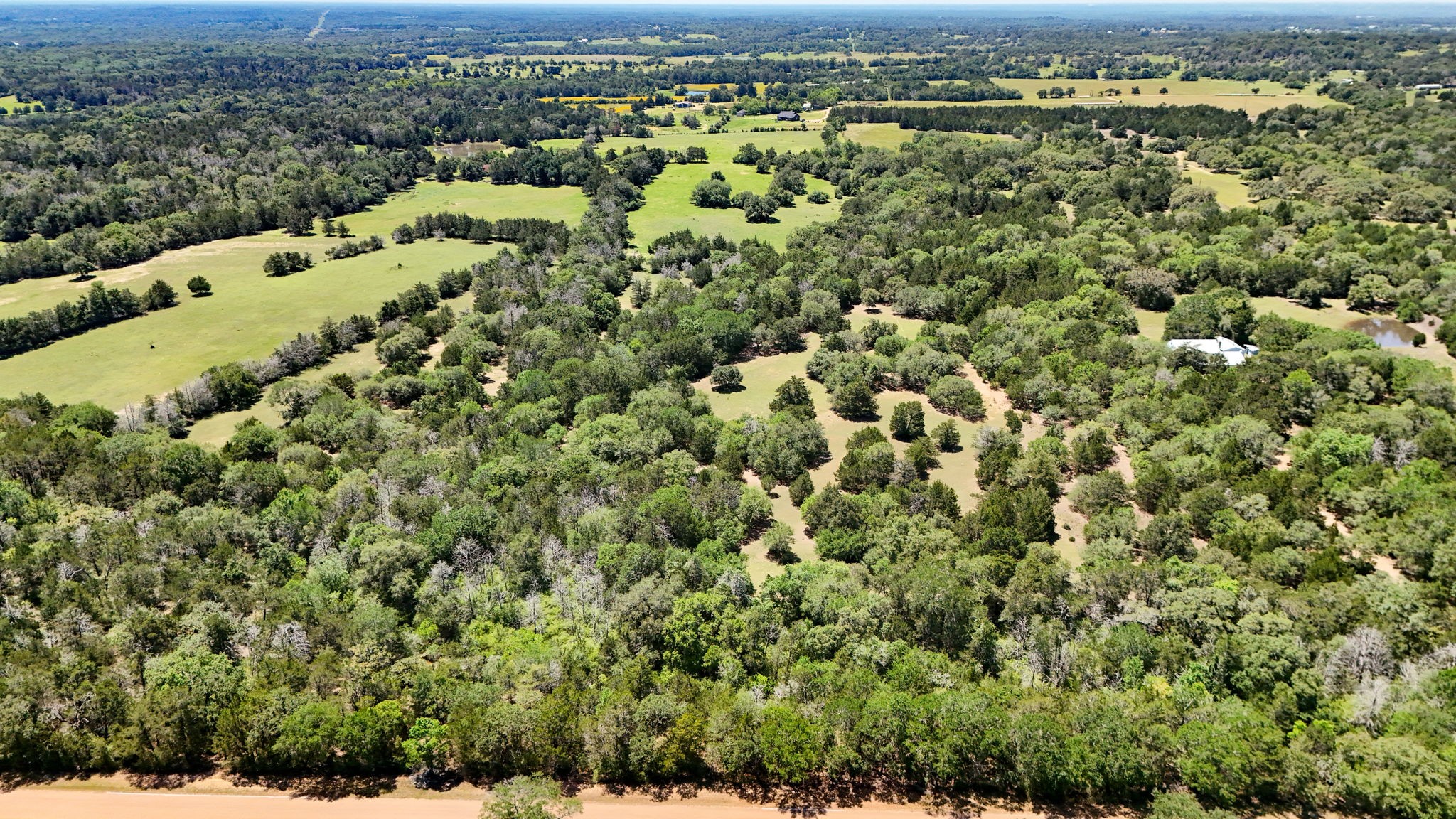 Tbd Ehlinger Road Fayetteville, TX 78940 - Photo 2 of 7 an aerial view of a city with lots of residential buildings