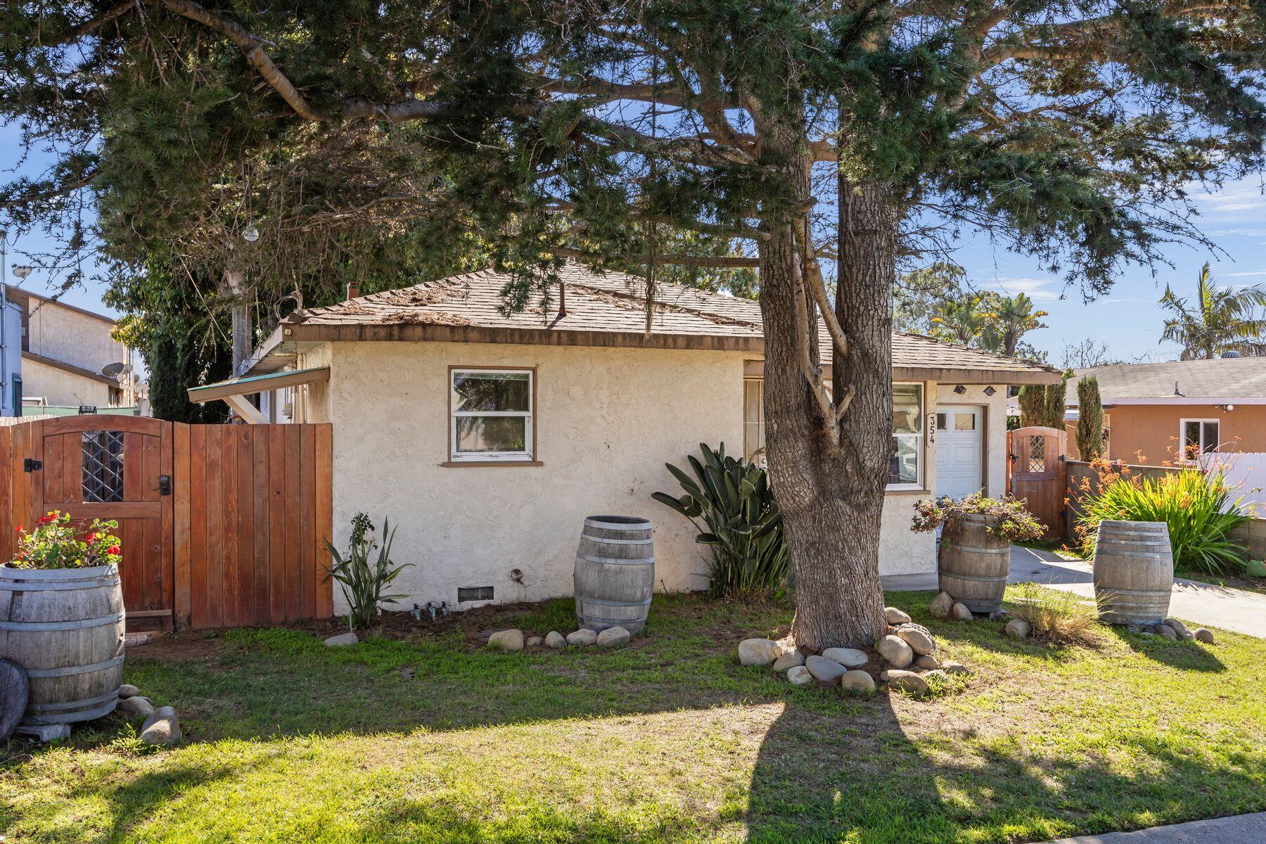354 West Prospect Street Ventura, CA 93001 - Photo 2 of 41 a backyard of a house with seating space