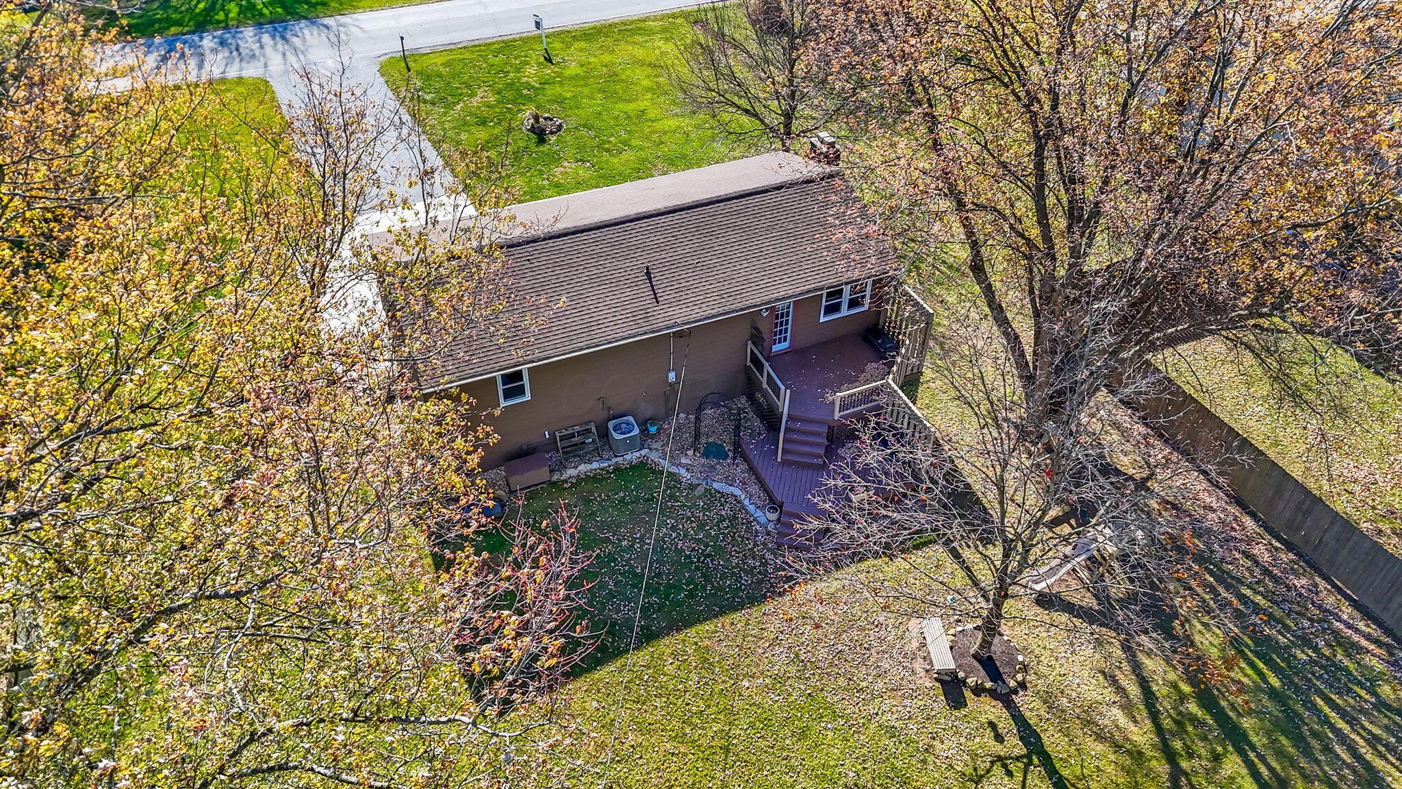 5038 Deeds Road Southwest Granville, OH 43023 - Photo 44 of 44 Overhead drone voew