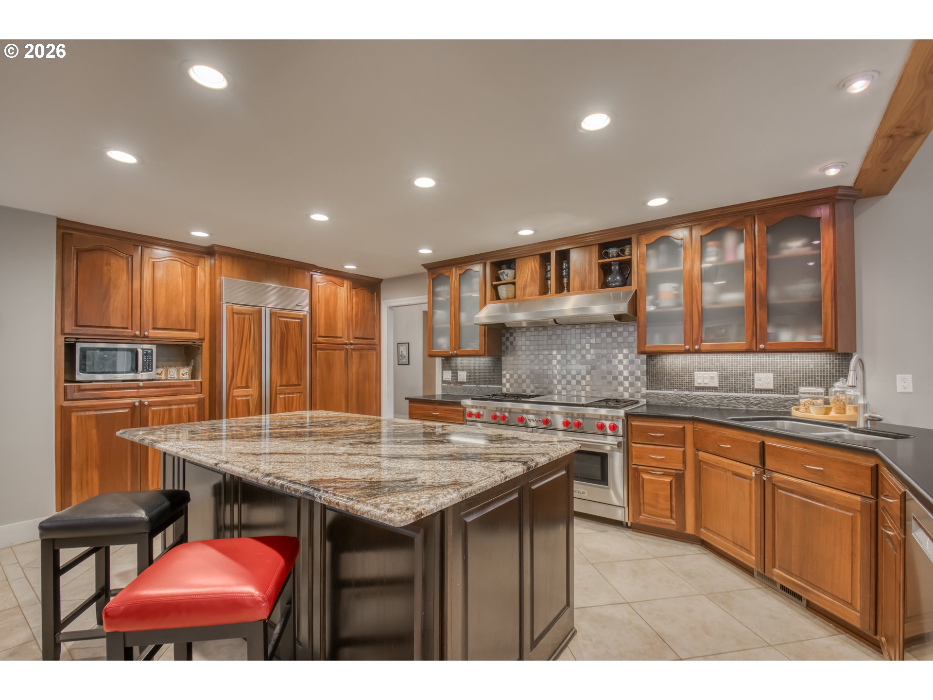 56888 Northwest Strassel Road Forest Grove, OR 97116 - Photo 6 of 48 a kitchen with a sink refrigerator and cabinets