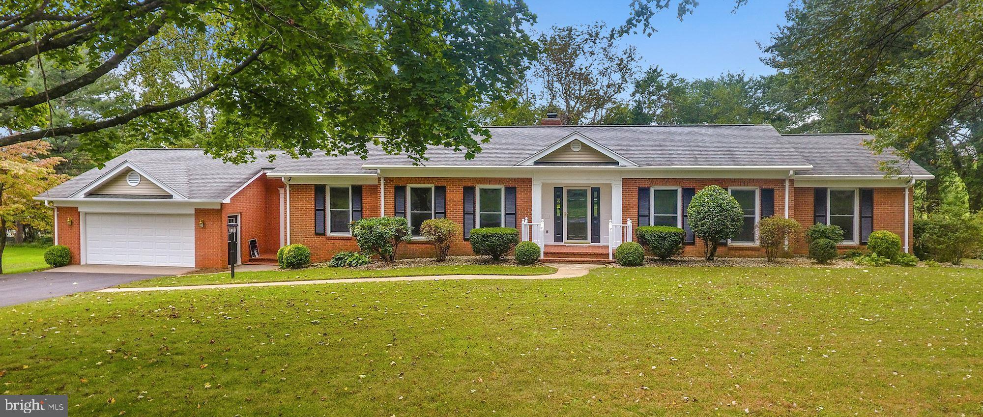 11502 Fox Hill Road Culpeper, VA 22701 - Photo 1 of 49 Beautiful all brick rambler on .76 acres