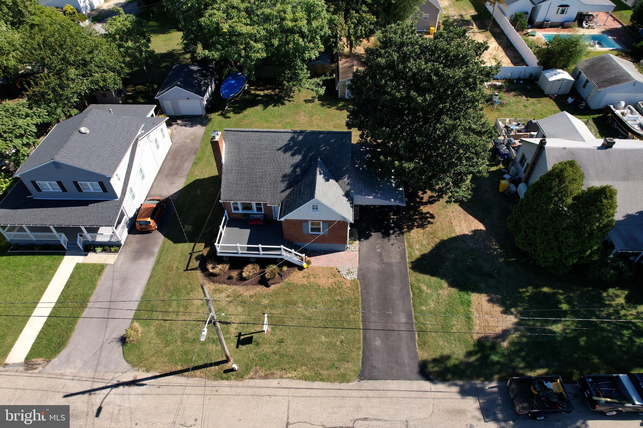 261 Carvel Road Pasadena, MD 21122 - Photo 6 of 41 Aerial of Home