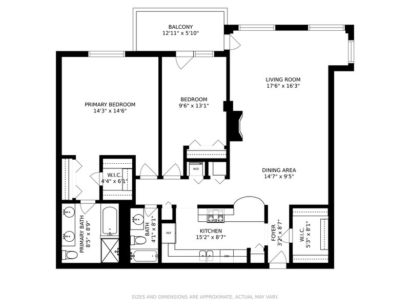 330 North Clinton Street, Unit 303 Chicago, IL 60661 - Photo 14 of 14 a picture of a bench in a white building