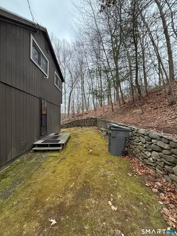 a view of a outdoor space with a patio