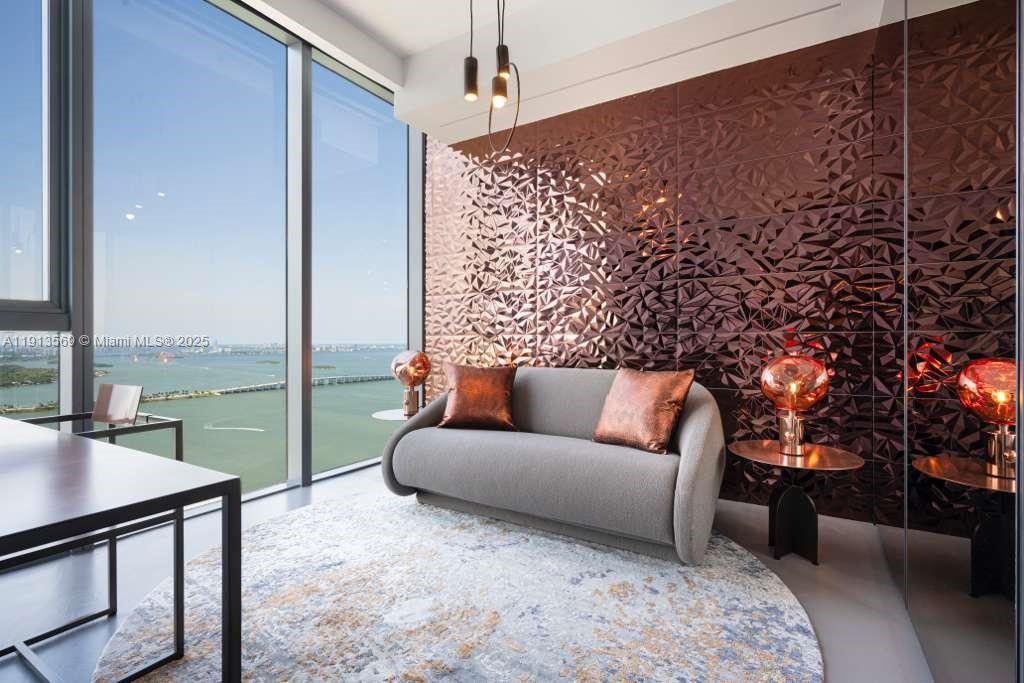 788 Northeast 23rd Street, Unit 4102 Miami, FL 33137 - Photo 19 of 41 a living room with furniture