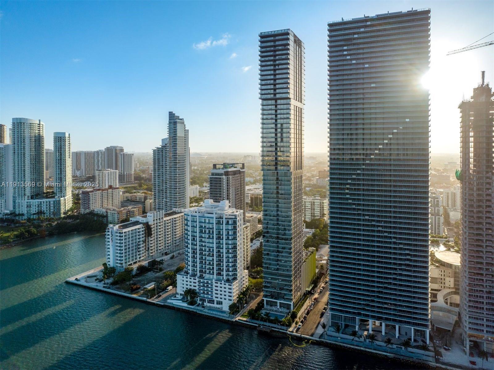 788 Northeast 23rd Street, Unit 4102 Miami, FL 33137 - Photo 41 of 41 a view of a city with tall buildings