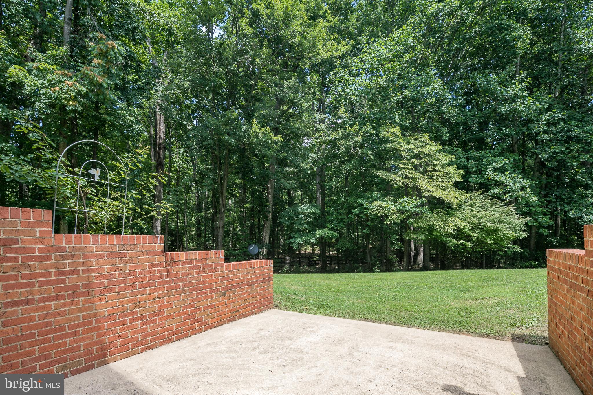 4287 Phoenix Road Bealeton, VA 22712 - Photo 12 of 41 Concrete Patio at Walkout basement