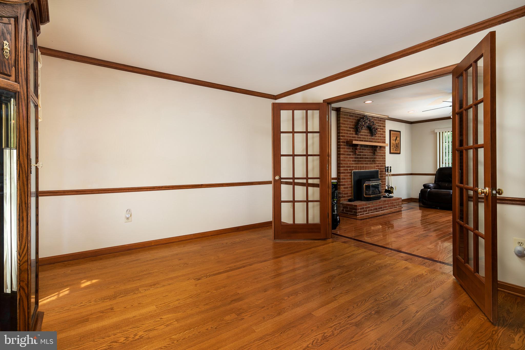 4287 Phoenix Road Bealeton, VA 22712 - Photo 28 of 41 Living Room with French Doors to Family Room