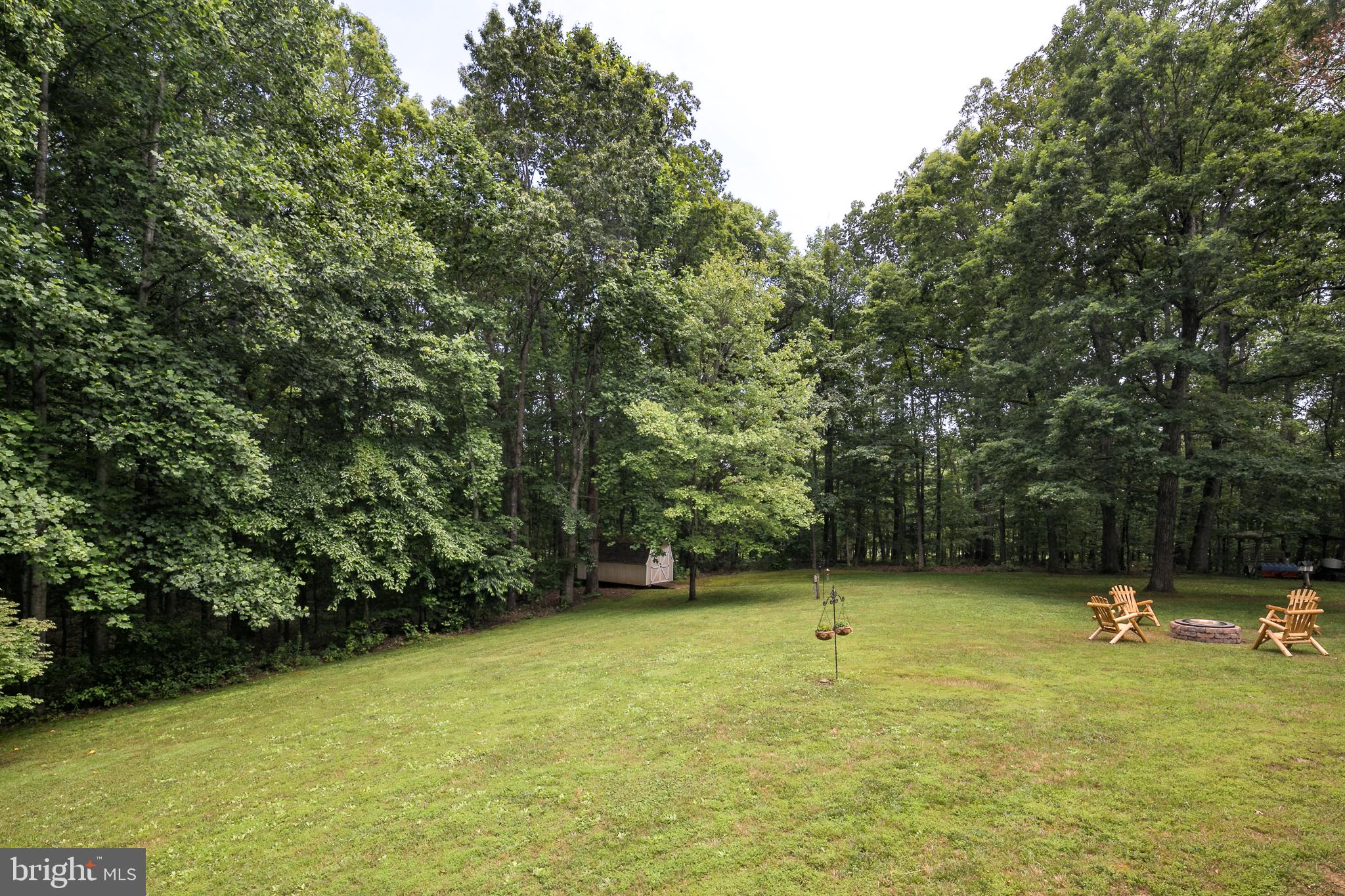 4287 Phoenix Road Bealeton, VA 22712 - Photo 5 of 41 Large Open Yard with Trees surrounding for Pricacy