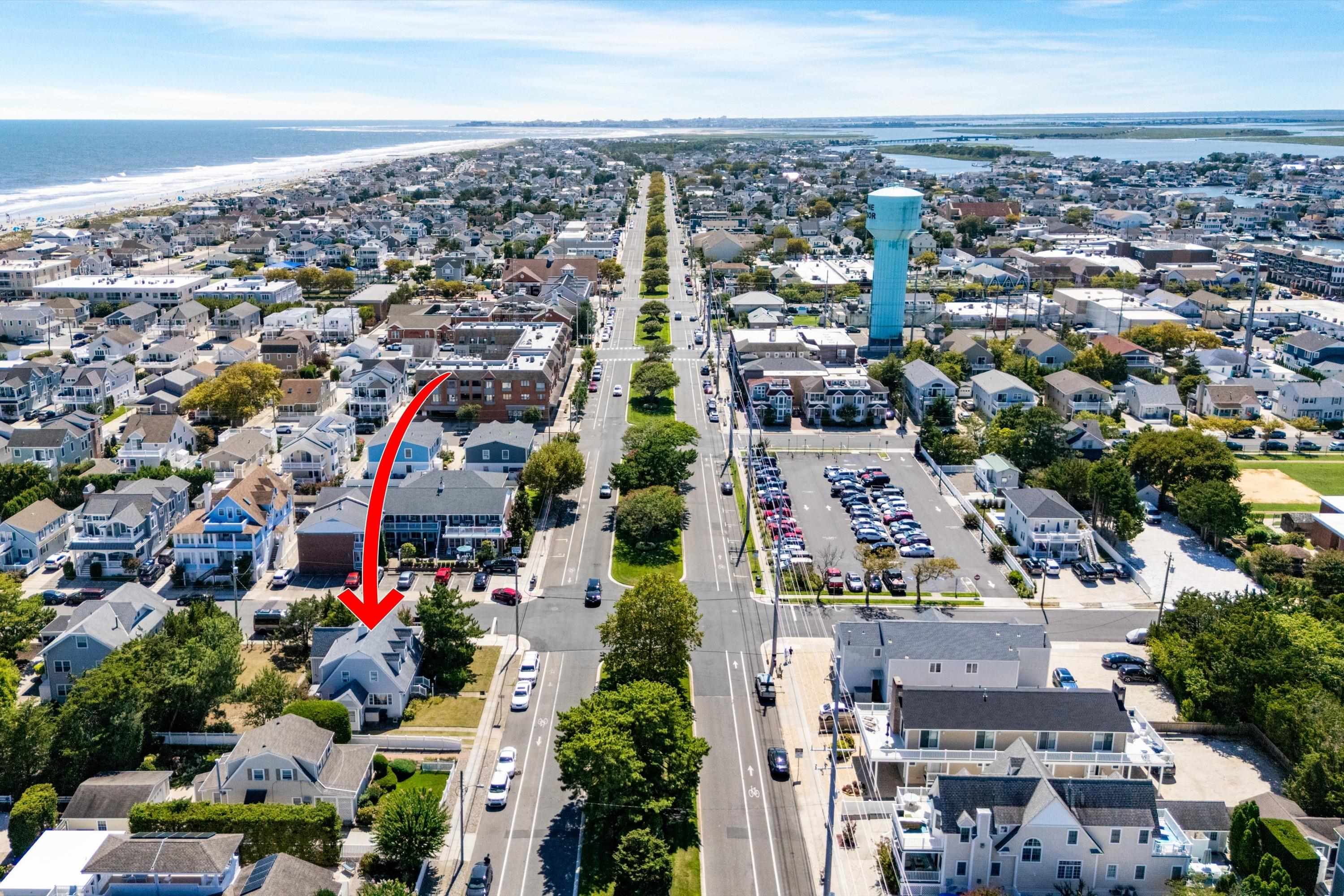 9214 2nd Avenue Stone Harbor, NJ 08247 - Photo 5 of 14 an aerial view of a city