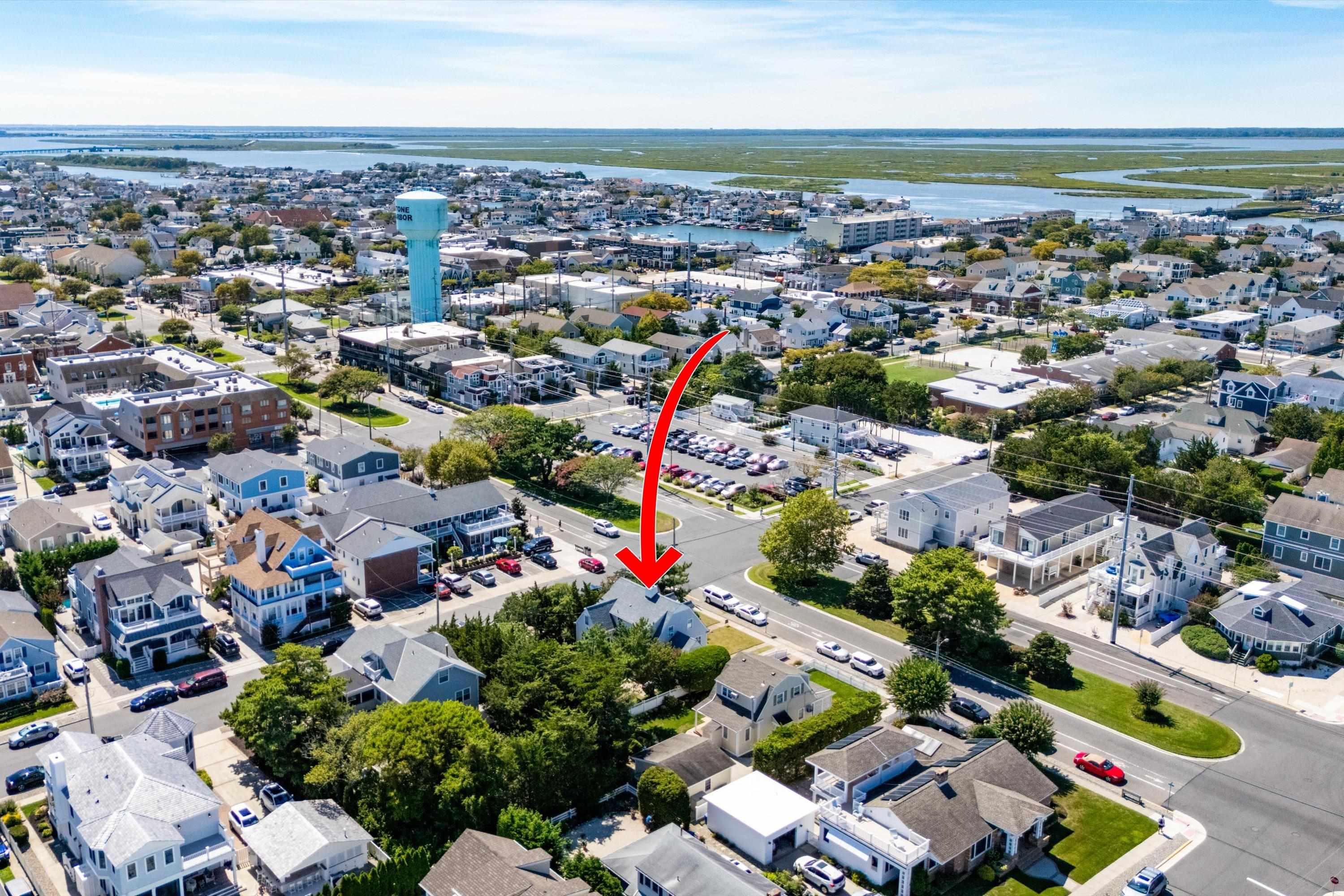9214 2nd Avenue Stone Harbor, NJ 08247 - Photo 6 of 14 an aerial view of a city