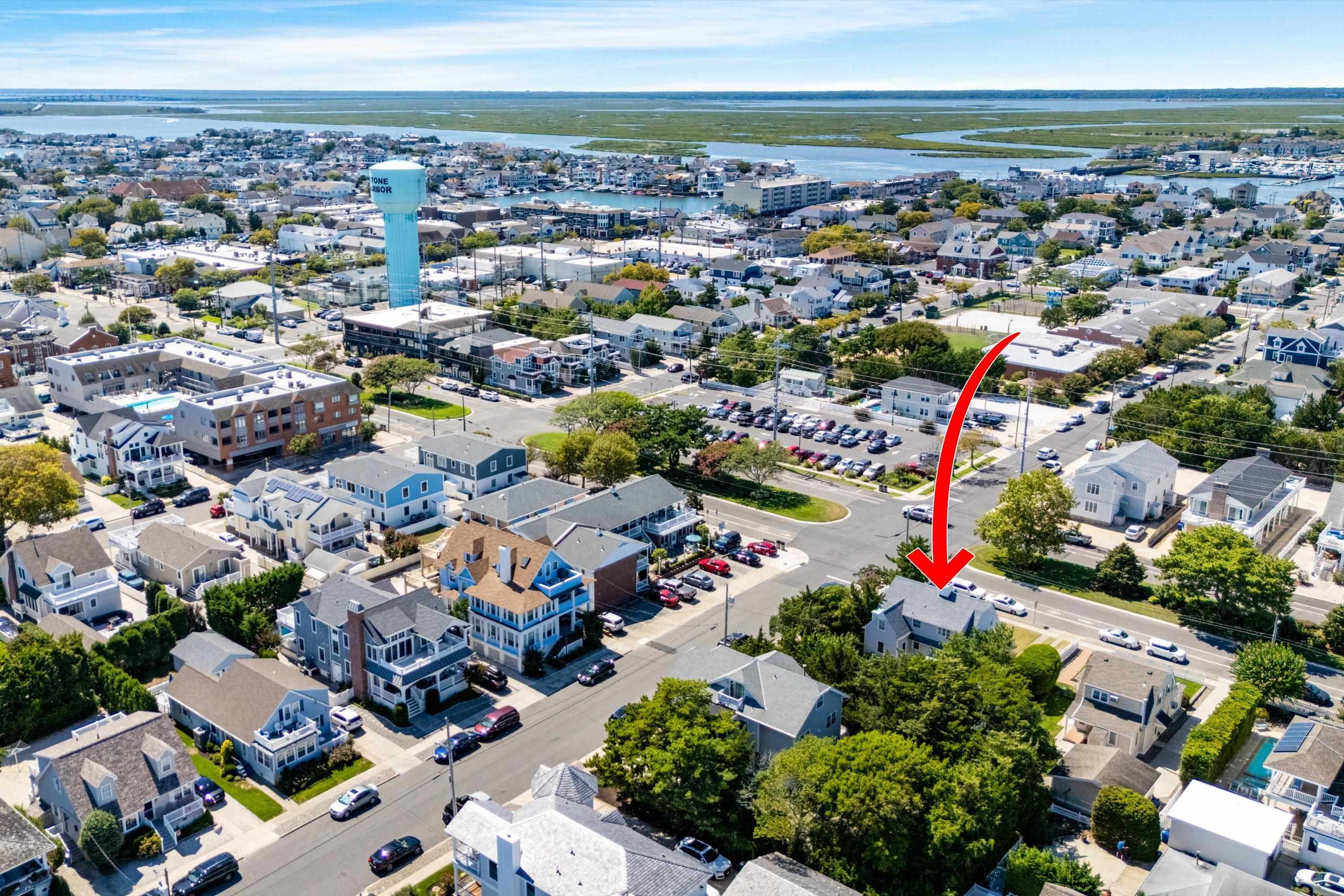 9214 2nd Avenue Stone Harbor, NJ 08247 - Photo 7 of 14 an aerial view of a city