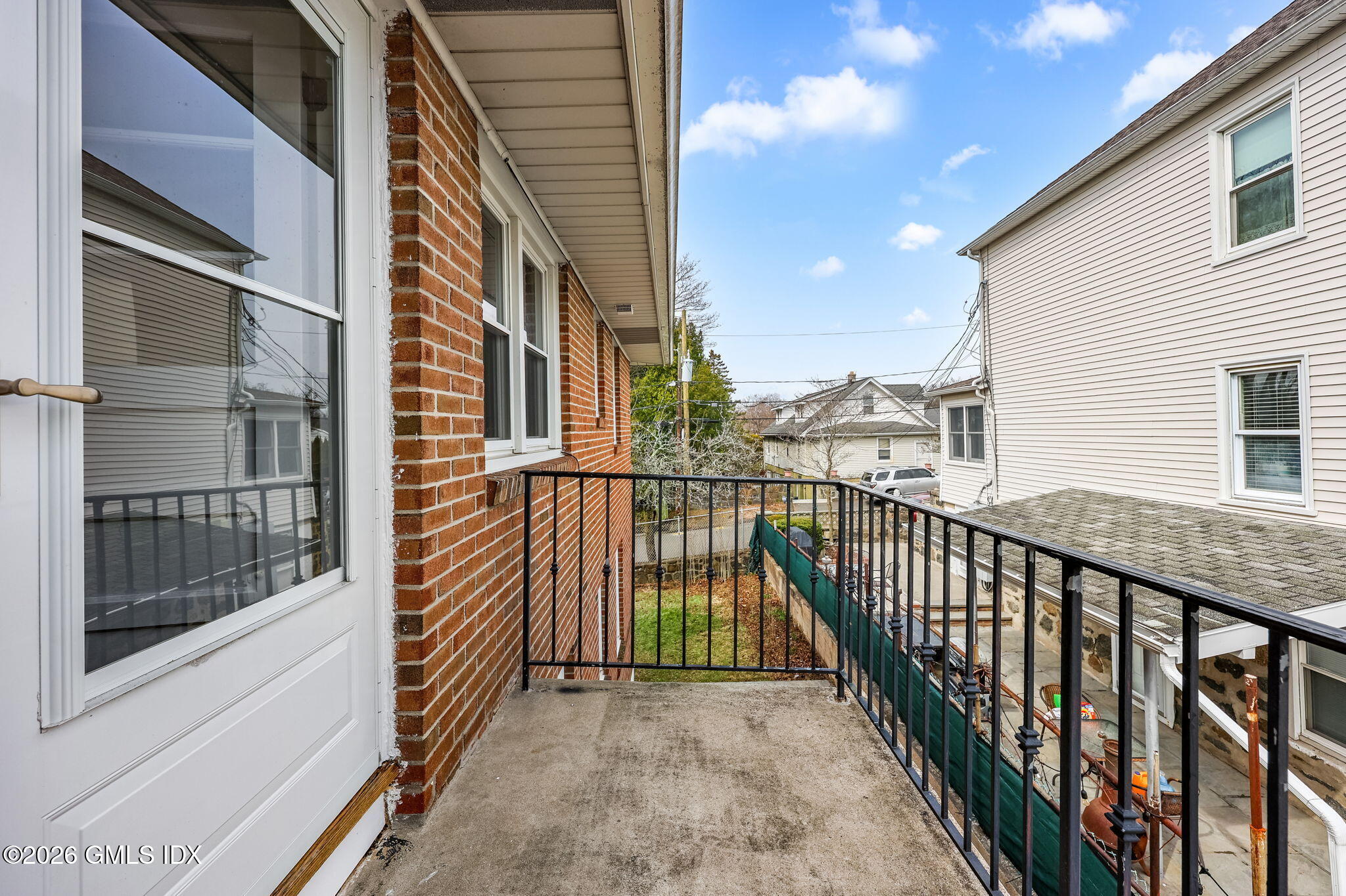 2 Grange Street Greenwich, CT 06830 - Photo 27 of 31 a view of a balcony with a potted plant