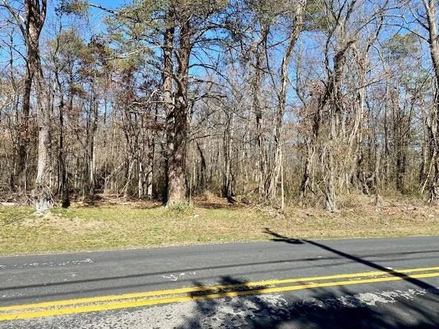 a view of a house with snow on the road