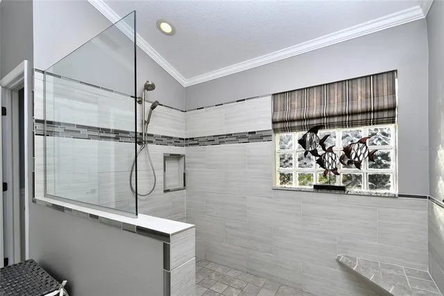 a view of a room with rack on the wall