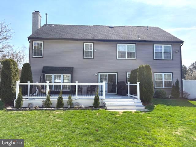 28 Trapper Road Sewell, NJ 08080 - Photo 59 of 59 Rear elevation with large deck