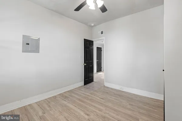wooden floor in an empty room