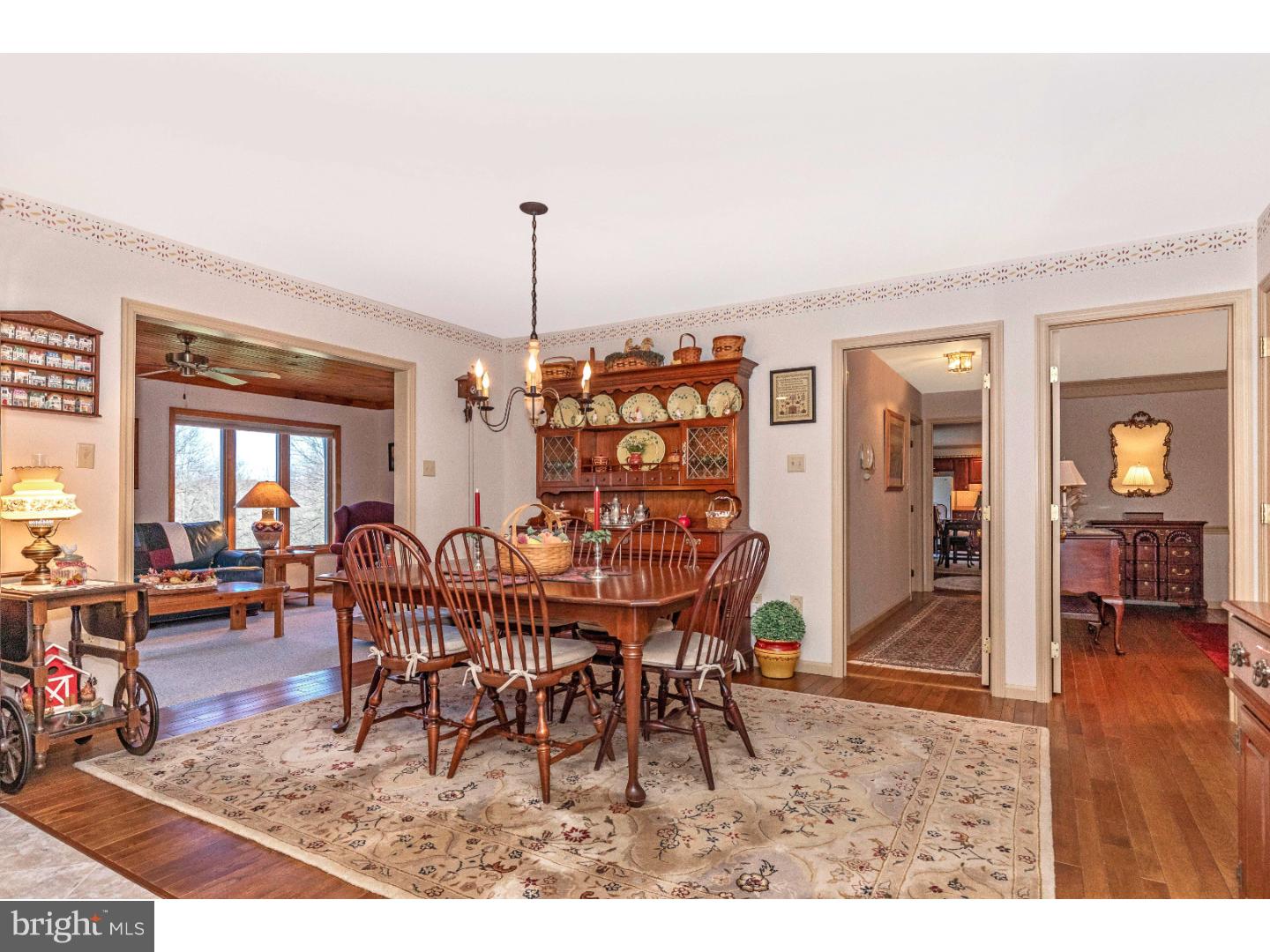 871 Springton Road Glenmoore, PA 19343 - Photo 15 of 25 Breakfast Room with Lovely Hardwood Floors