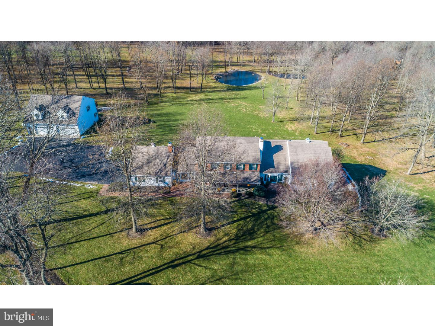 871 Springton Road Glenmoore, PA 19343 - Photo 3 of 25 Exterior Front Overhead View