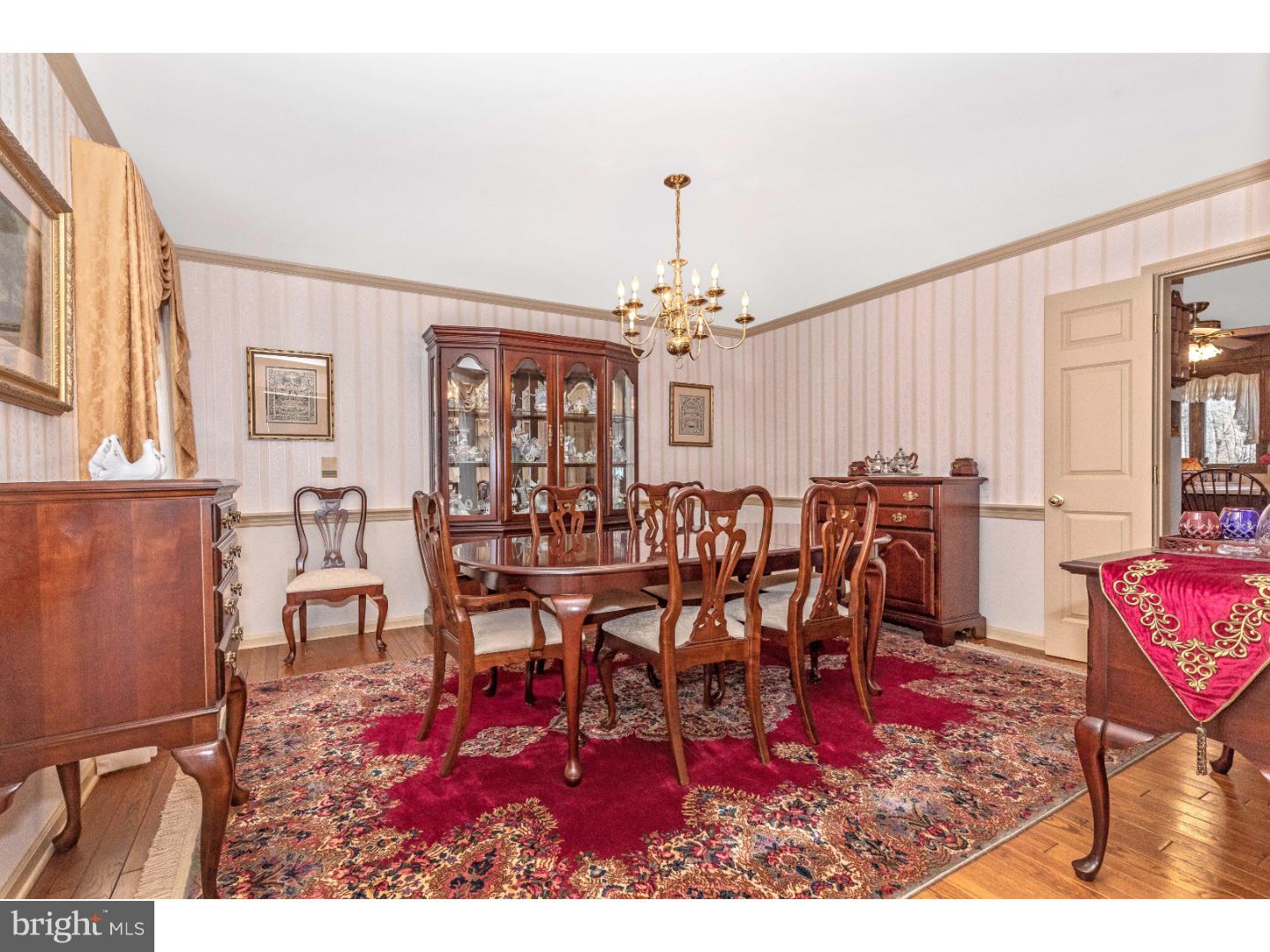 871 Springton Road Glenmoore, PA 19343 - Photo 8 of 25 Dining Room with Elegant Hardwood Floors