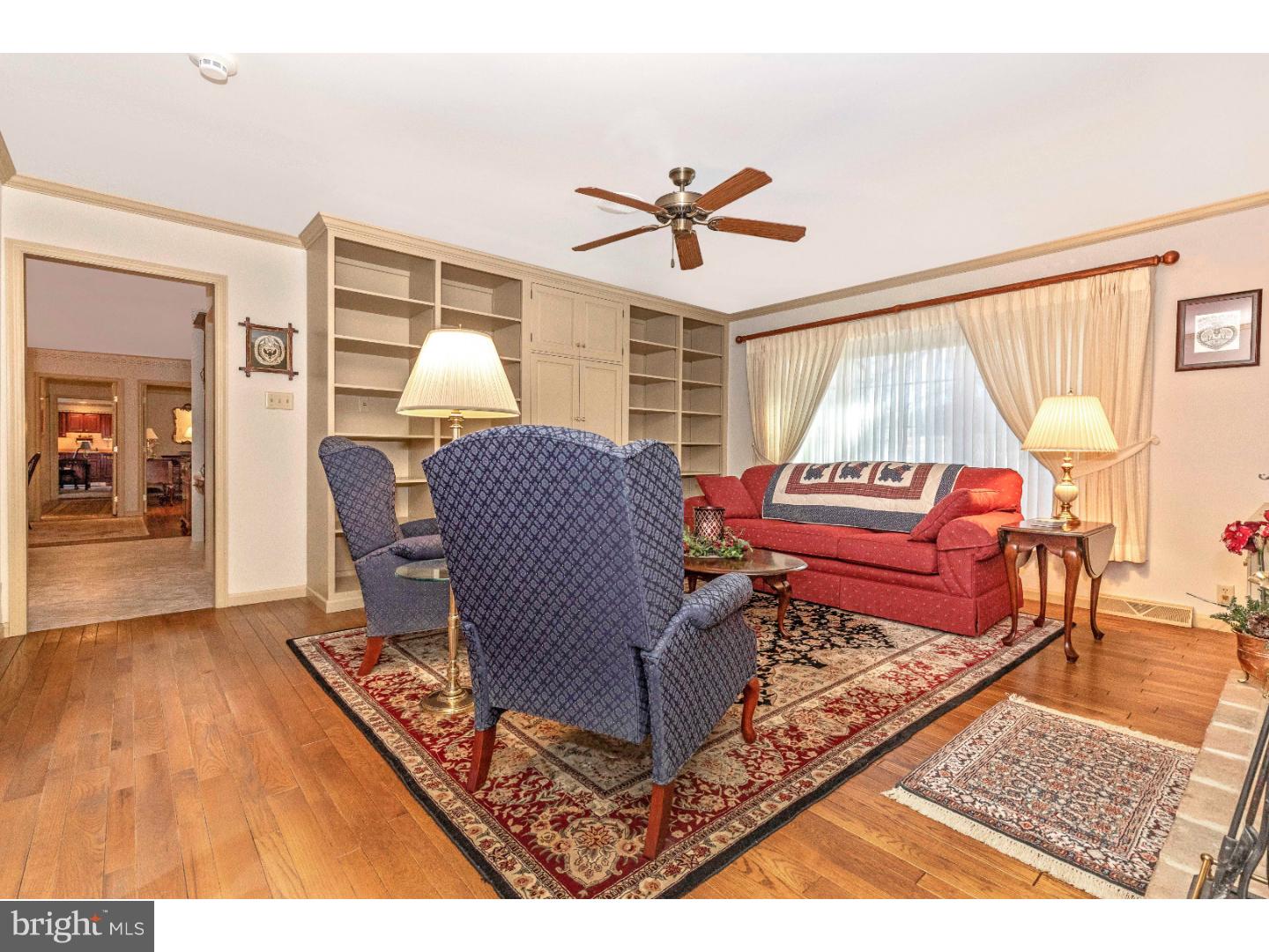 871 Springton Road Glenmoore, PA 19343 - Photo 9 of 25 Family Room with Polished Hardwood Floors