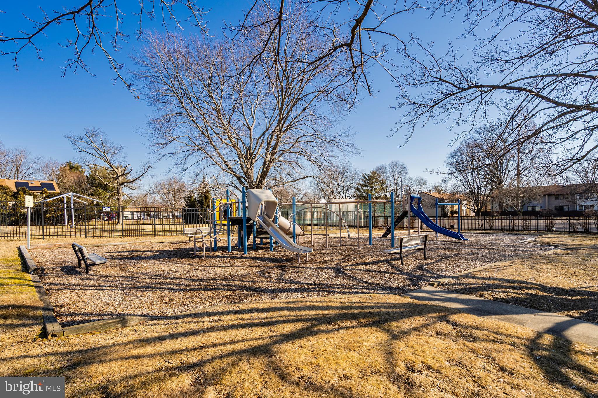 2 Avon Drive Hightstown, NJ 08520 - Photo 19 of 27 a view of a yard with a slide