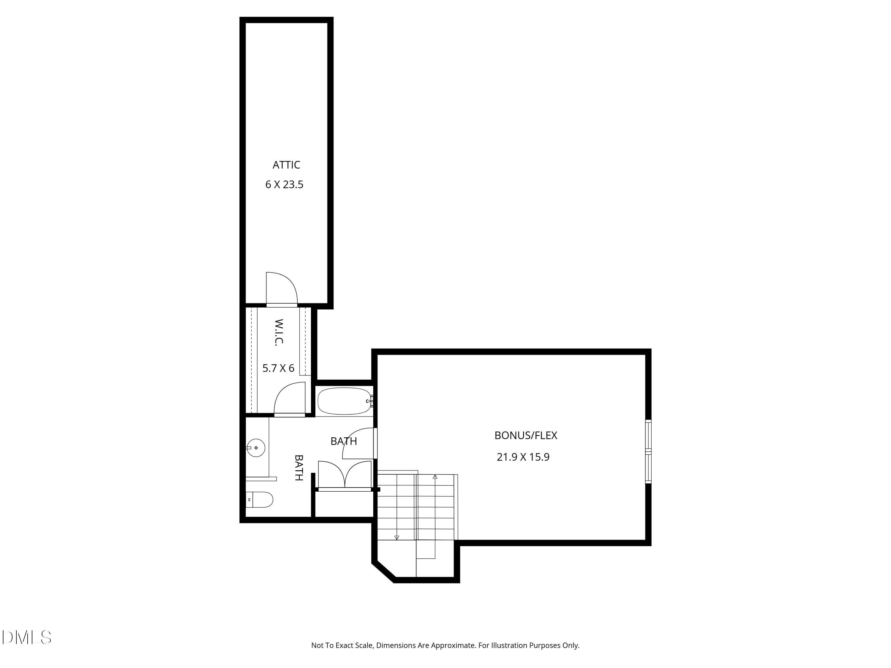 1189 Blue Bird Lane, Unit 1189 Wake Forest, NC 27587 - Photo 47 of 70 2nd_floor_blue_bird_court_1189_wake_fore